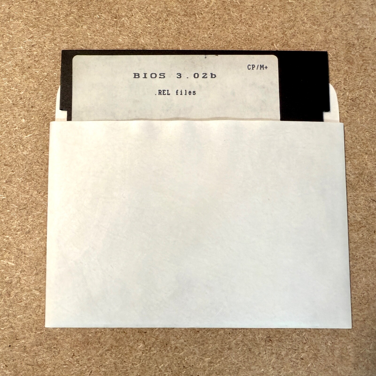 BIOS 3.02b REL Files and ASM Files CP/M+ Floppy Disk Apple II