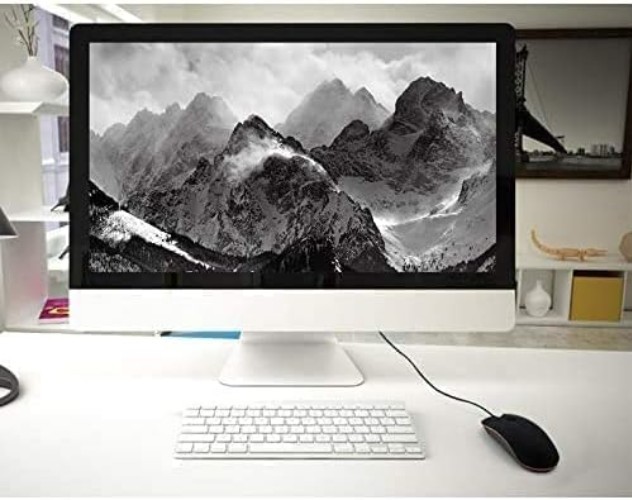 Wired mini Mouse, USB Wired Computer Mice for Right or Left Hand, Ergonomic C…