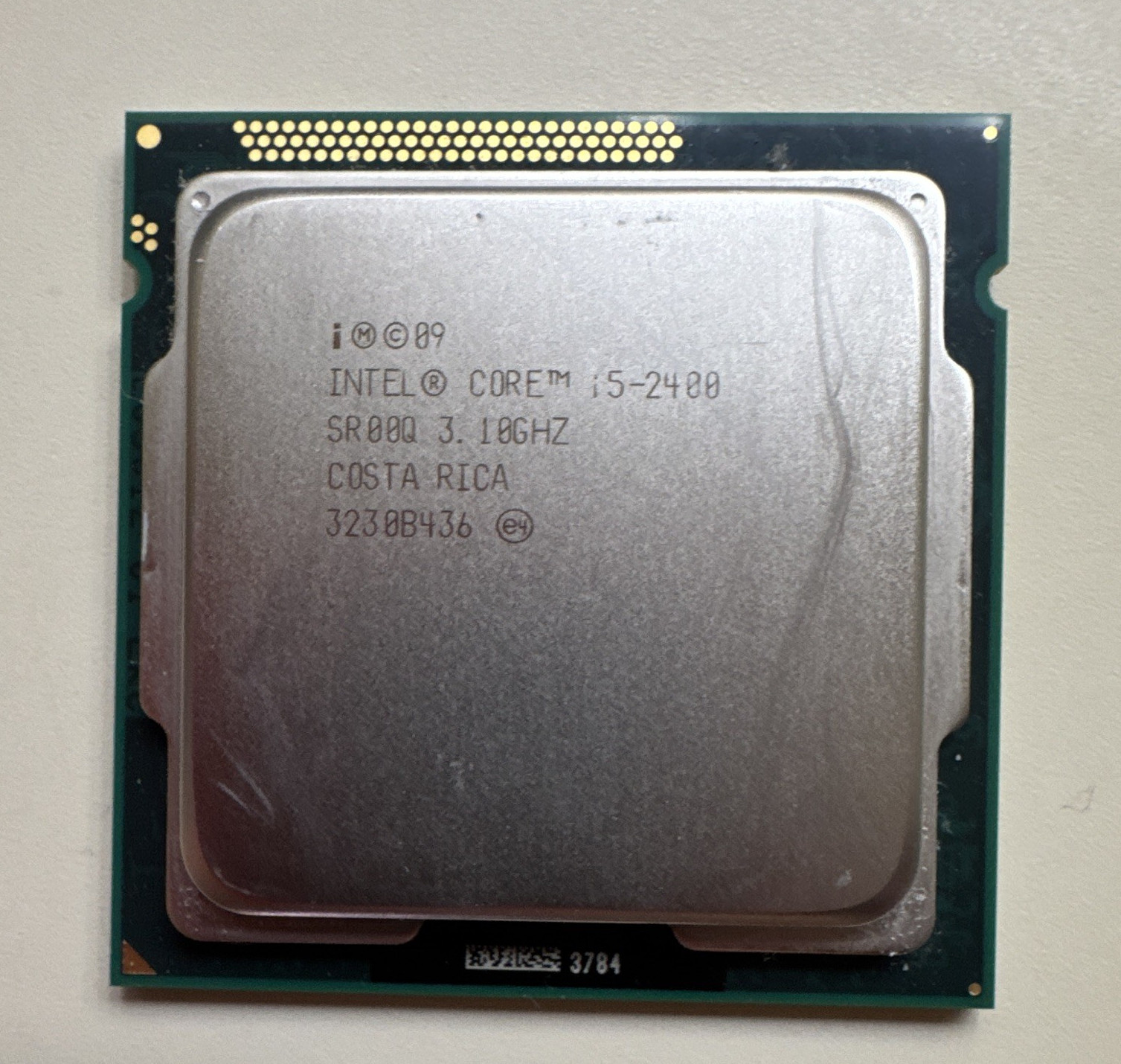 Intel Core i5-2400 2nd Gen 3.10GHz 4-Core LGA1155 CPU SR00Q 6MB L3