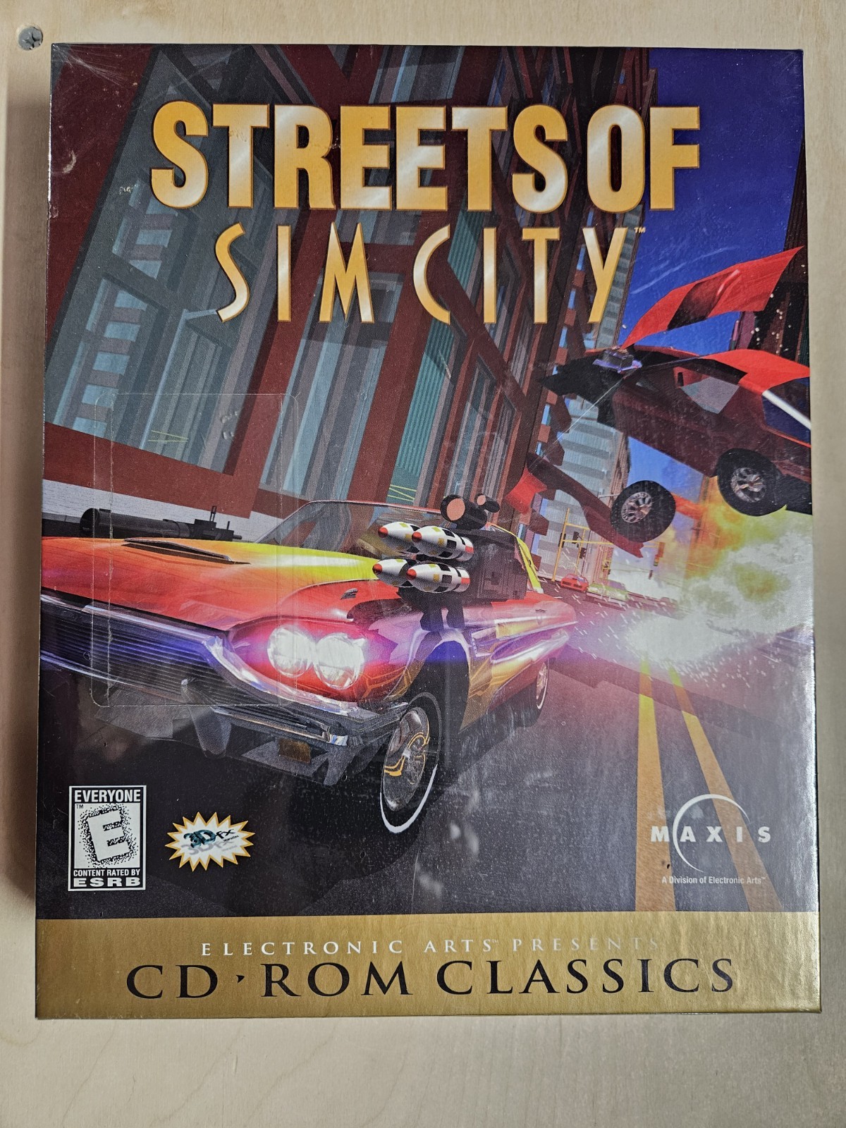 Vintage Streets of SimCity PC Game CD-ROM New Sealed Maxis Electronic Arts 1997