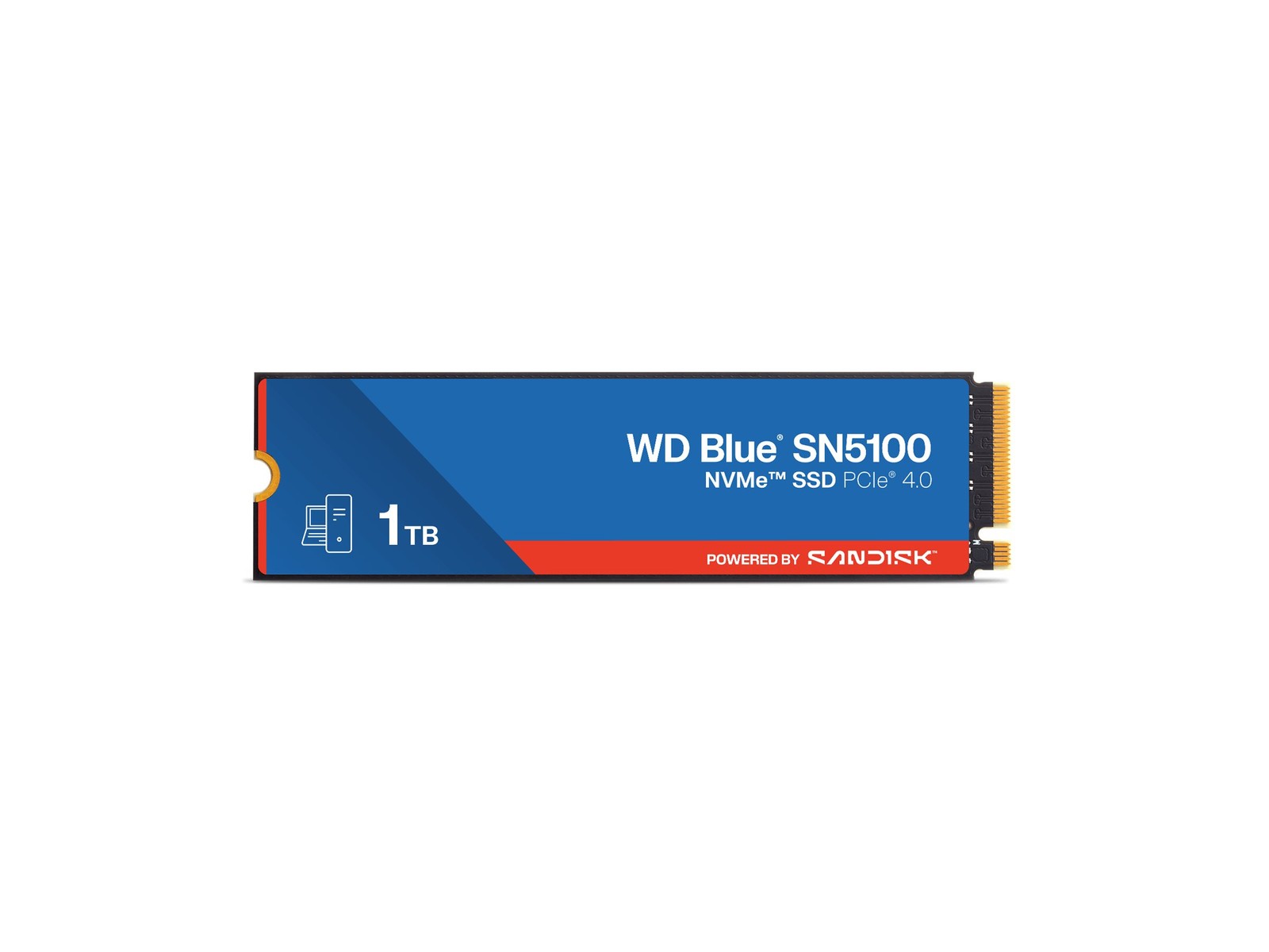 WD Blue SN5100 1TB Internal SSD M.2 2280 PCIe 4.0 (NVMe) Gen4 WDS100T5B0E-00CPE0