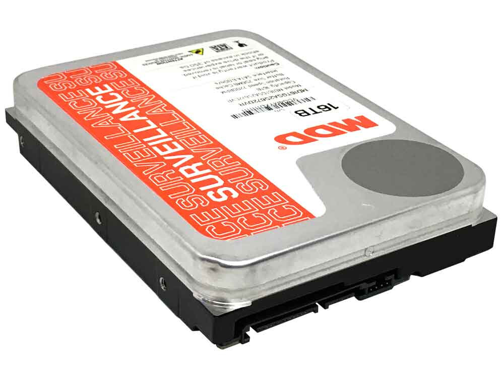 MDD 16TB 7200RPM 256MB SATA 6.0Gb/s 3.5″ Internal Surveillance/CCTV Hard Drive