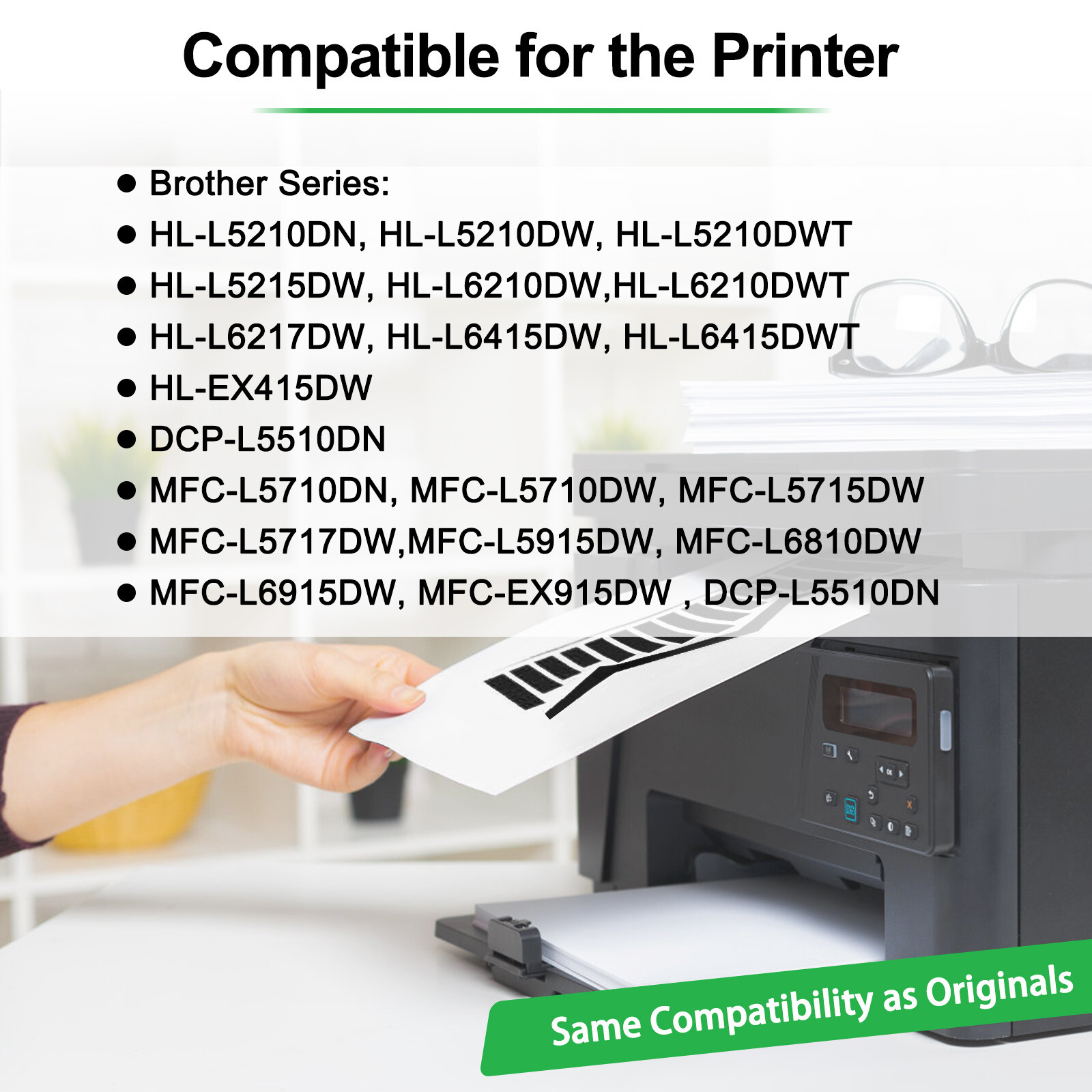 Compatible TN920 & DR920 Combo for Brother HL-L6210DW HL-L5210DW HLL5215DW LOT