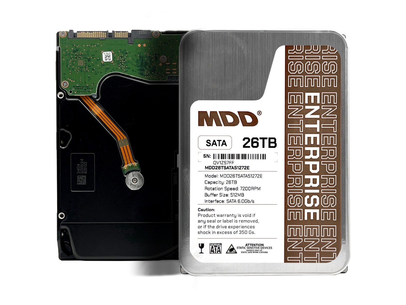 MDD 26TB (MDD26TSATA51272E) 512MB 7200RPM 3.5″ SATA 6Gb/s Enterprise Hard Drive