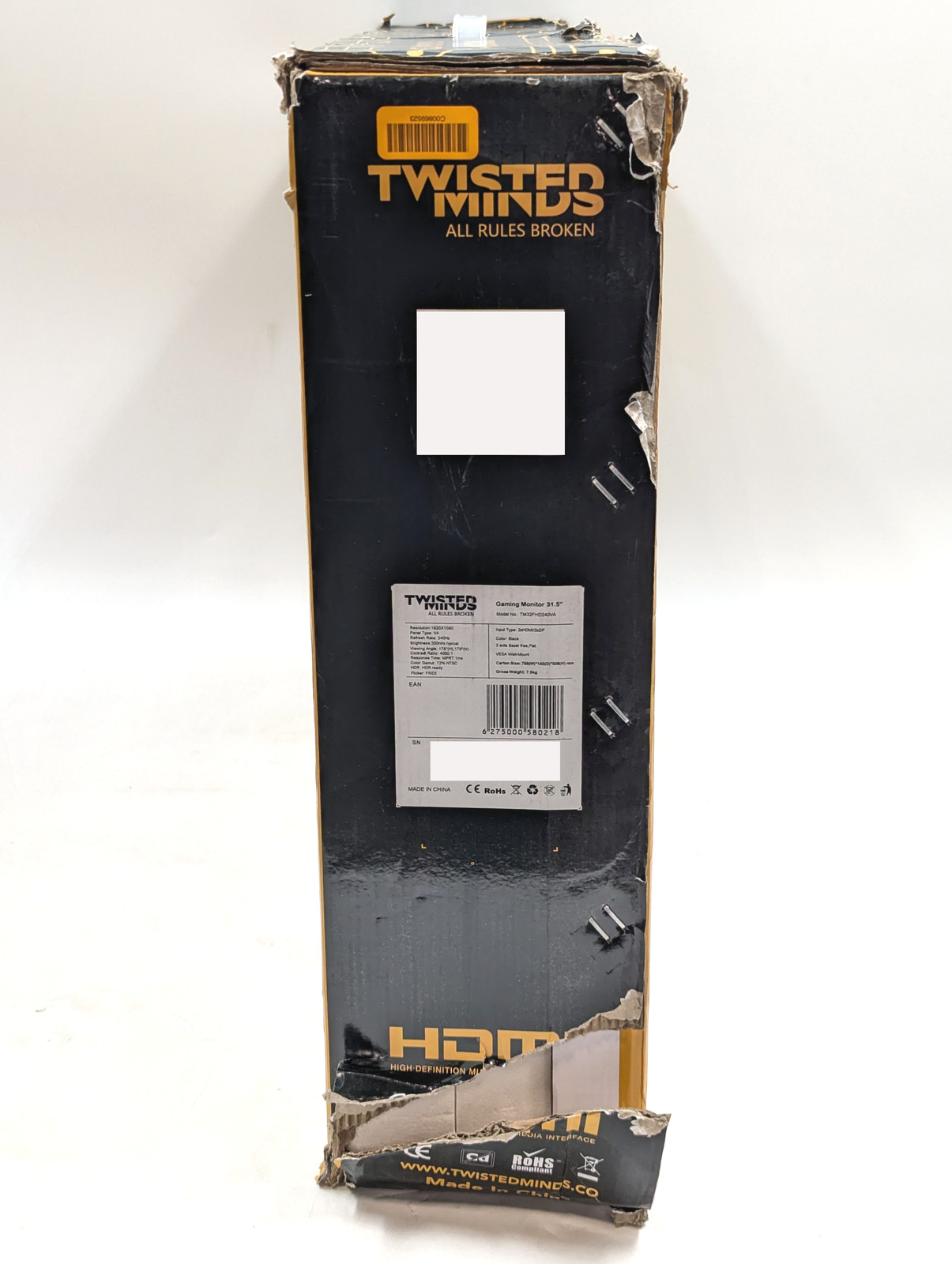 Twisted Minds TM32FHD240VA 32″ 1920 x 1080 240Hz 1ms VA LED Gaming Monitor