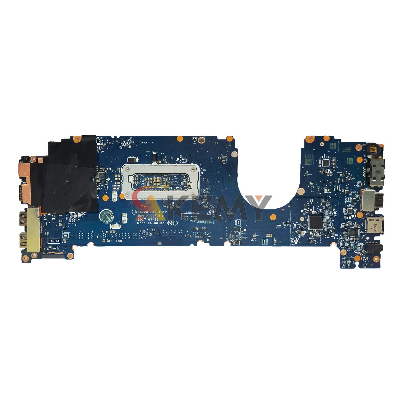 For Dell Latitude 7480 LA-E131P Laptop Motherboard 04GTKN 0N480V with i5 i7 CPU