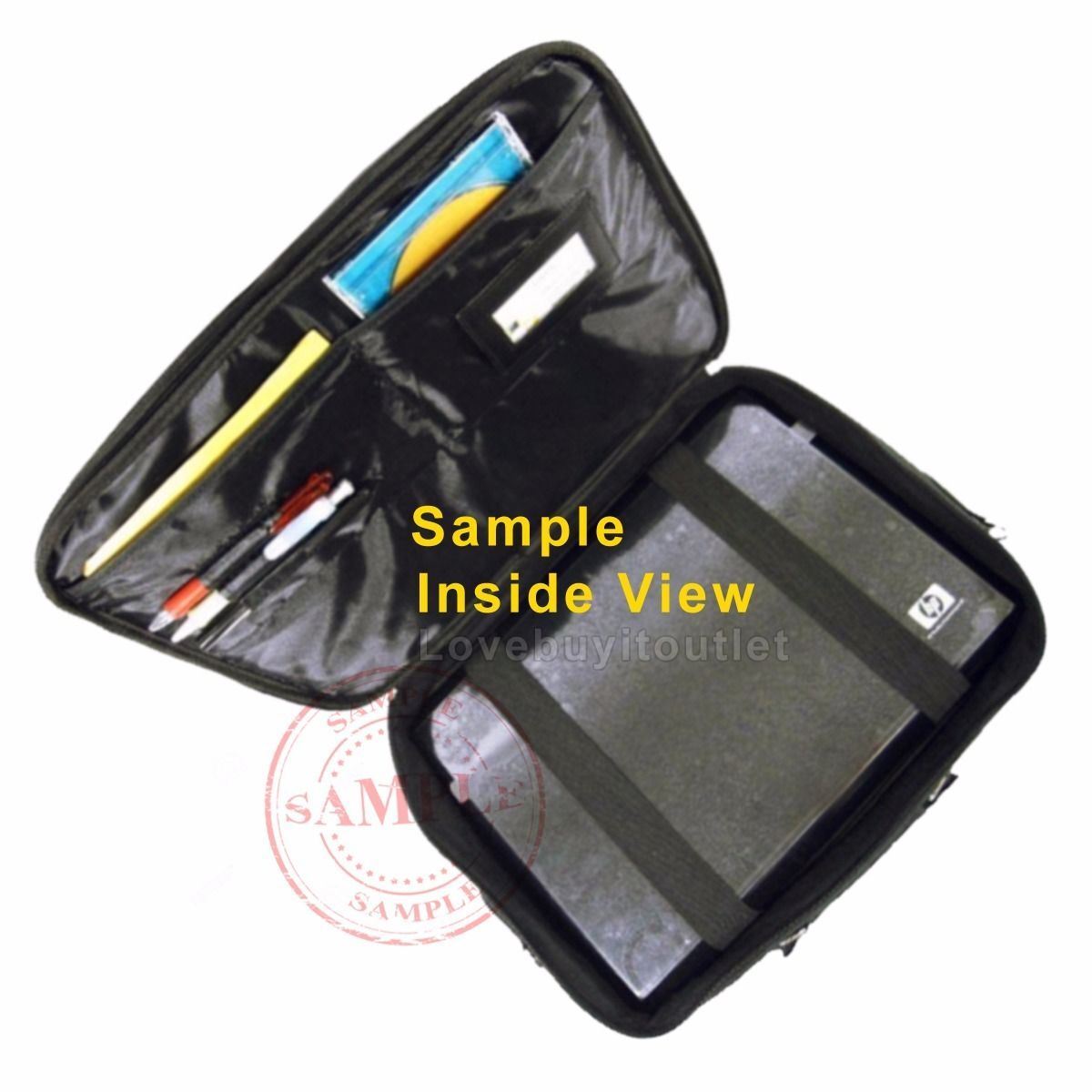 Black 15.6″ 17.3″ 18″ 18.4″ Laptop Notebook Quality Carrying Briefcase Bag Case