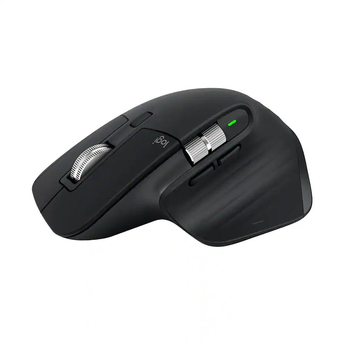 Logitech MX Master 3S Wireless Bluetooth Mouse 8K DPI Quiet Clicks Black