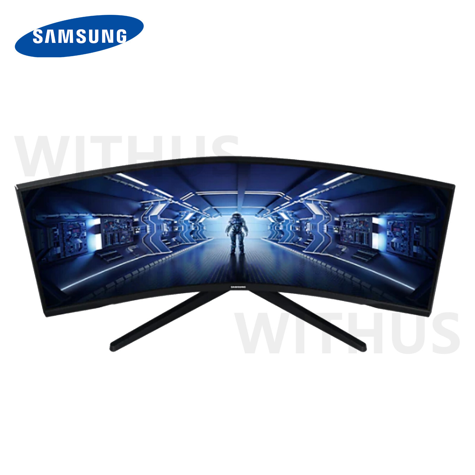SAMSUNG Odyssey G5 C34G55T 34″ 1000R Curved Gaming Monitor Ultra QHD 165Hz 1ms
