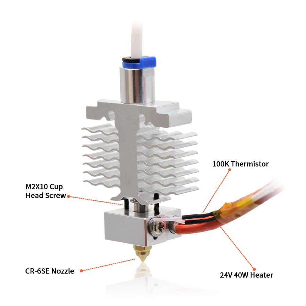 Elves Upgrade Ender 3 V2 Neo Extruder Hotend Kit All Metal Hot End Assembly…