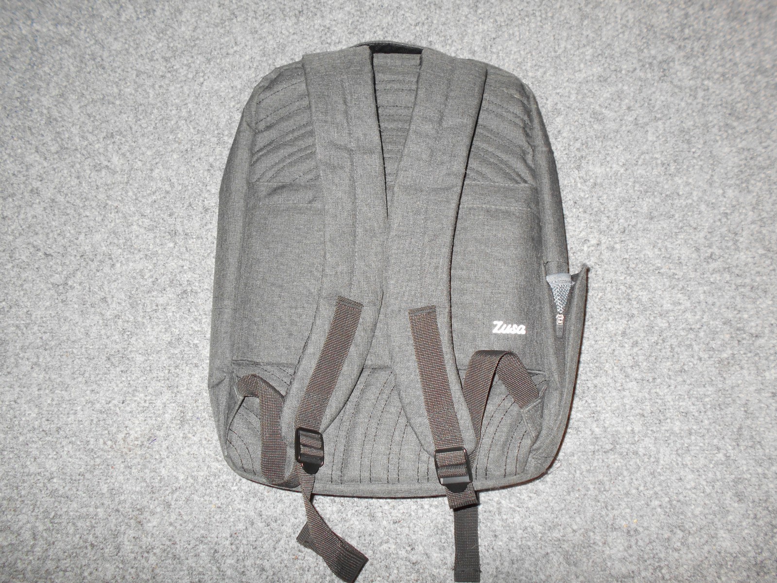 ZUSA RUGGED SHELL PADDED BACK 17X12 MULTI-COMPARTMENT LAPTOP BACKPACK A3