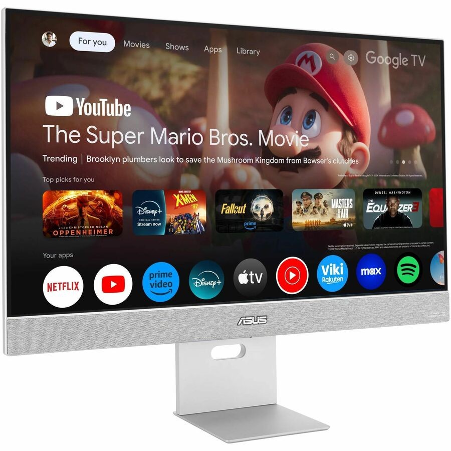 Asus ZenScreen MS27UC 27″ Class 4K UHD Smart LED Monitor – 16:9 – Silver