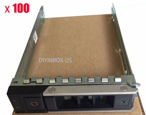 100-pcs New Dell X7K8W 0X7K8W 3.5″ Gen14 HDD Tray Caddy R740 R740xd R940