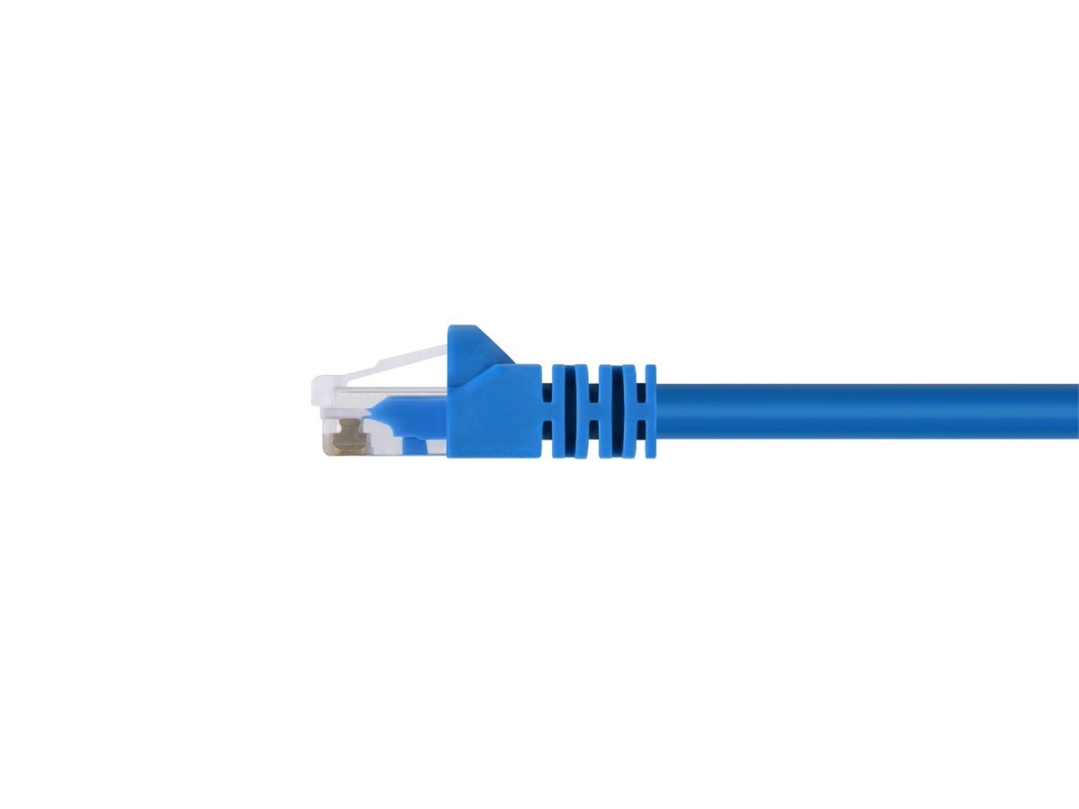 Cat6 Ethernet Patch Cable Network Internet Cord RJ45 Stranded UTP 24AWG 3ft Blue