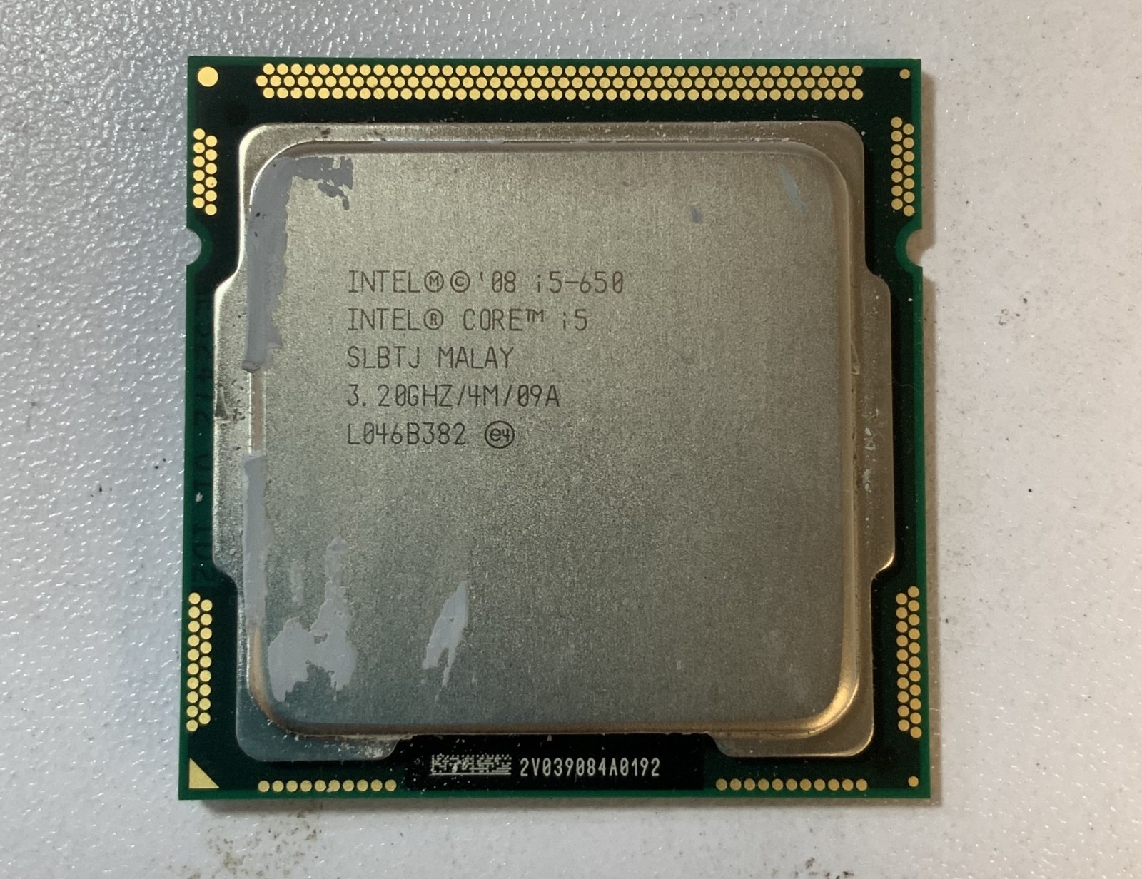 Intel Core i5-650 5th Gen Dual-Core 3.2GHZ 4MB Cache CPU Processor “Q2D”