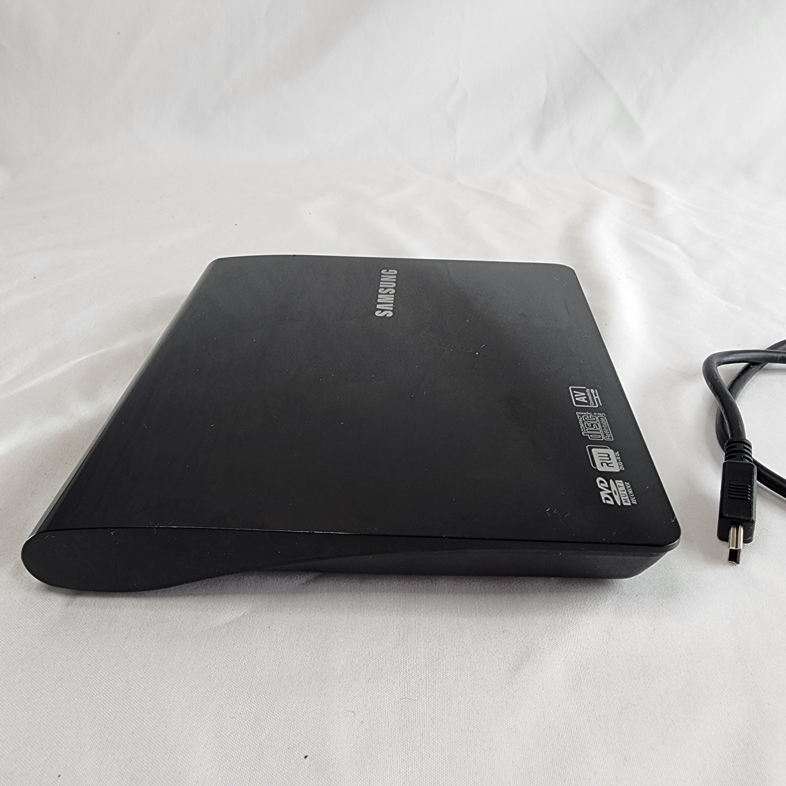 Samsung SE-208DB/TSBS Portable Slim USB DVD±RW Writer Black – Tested