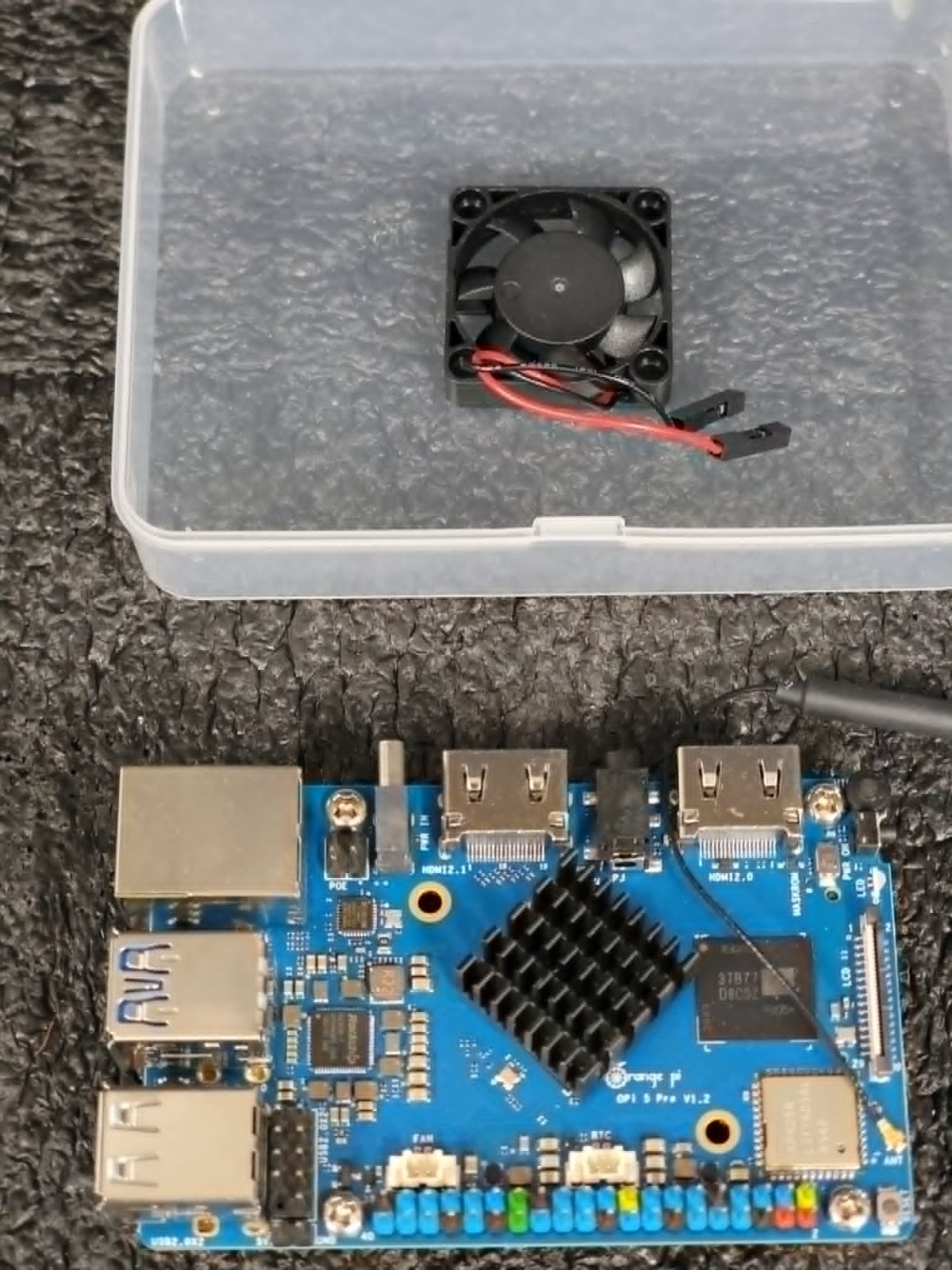 OrangePi 5 Pro 16GB LPDDR5 8 Core 64 Bit RK3588S Single Board Computer 8K AS IS