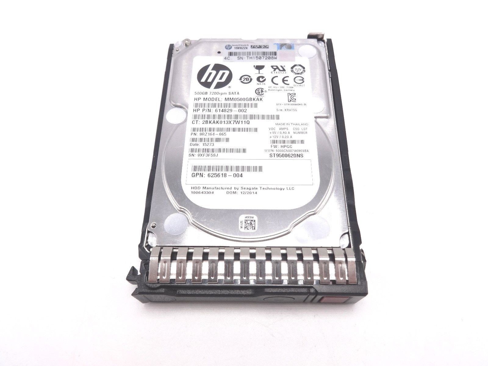 HP 656107-001 500GB 7.2K SATA 2.5″ SFF MDL SC HDD Hard Disk Drive w60