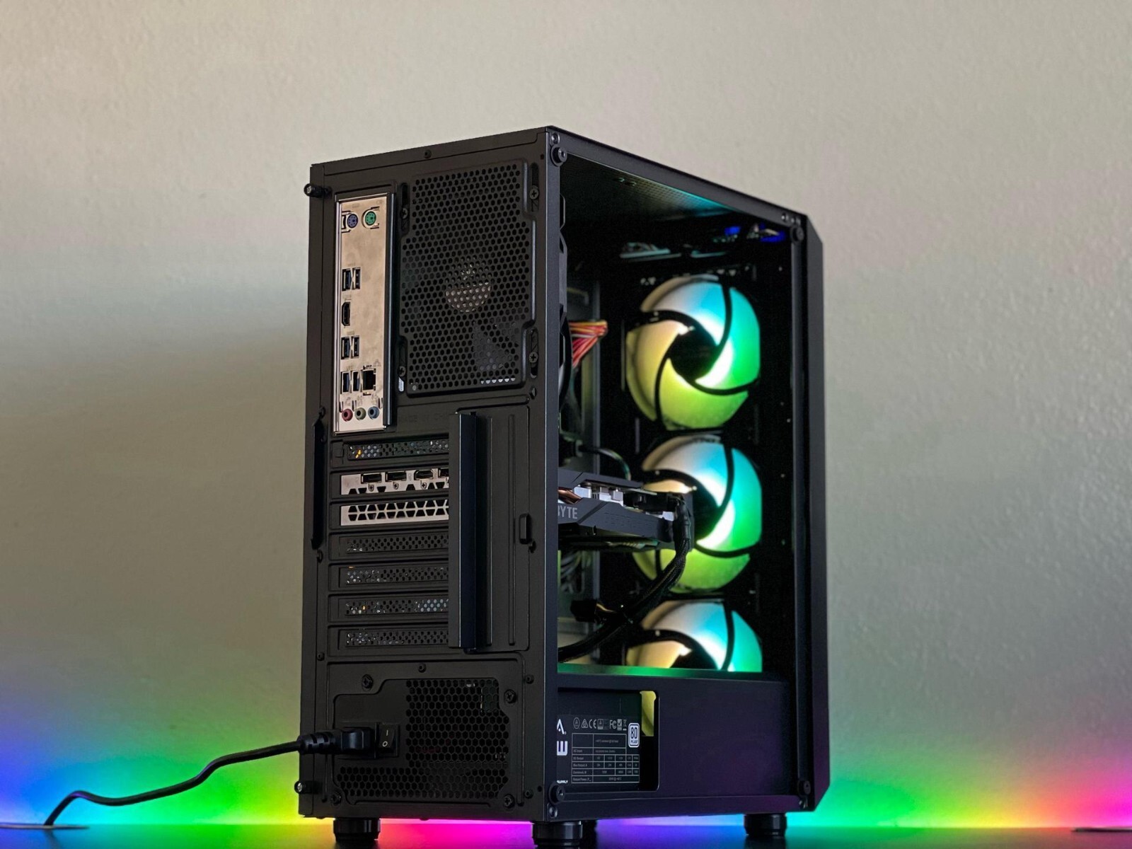 Gaming Computer Workstation AI PC Nvidia RTX 5060 Ryzen 9 5900X 64GB RAM 1TB SSD