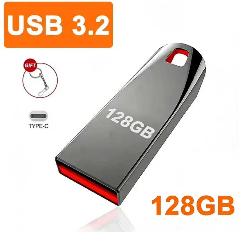 Plug and Play USB3.2 Flash Drive Storage Mini Pen Drive 450Mb/S Sleek Durable Da
