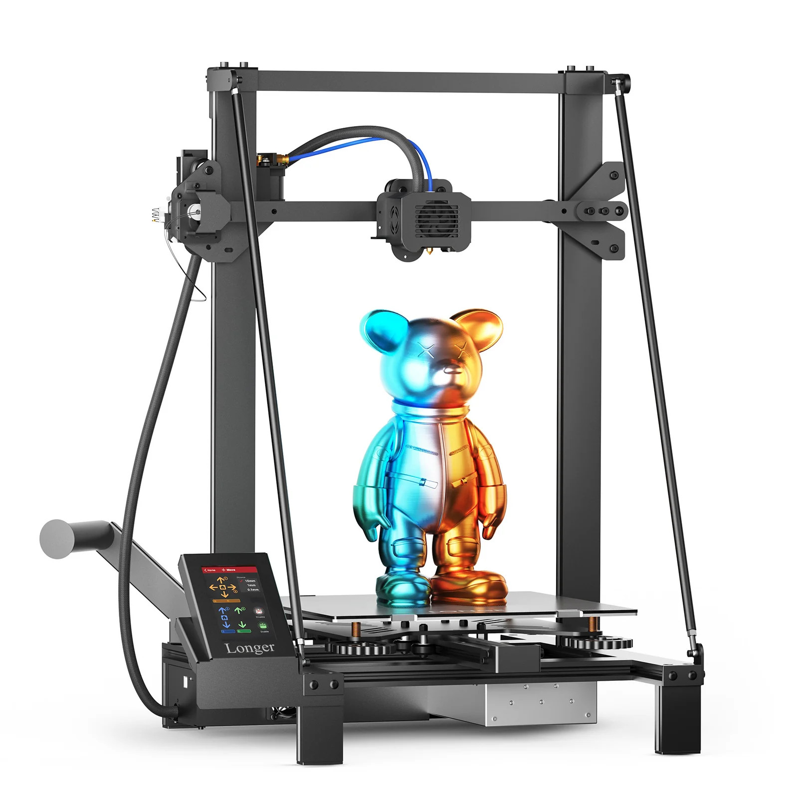 Longer LK5 Pro 3 3D Printer 300x300x400mm Large Printing Size with Dual Fan Kit
