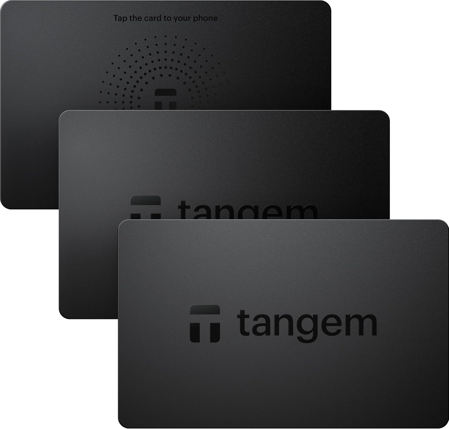 TANGEM Crypto Wallet Pack of 3 – Trusted Cold Storage Hardware Wallet for Bitcoi