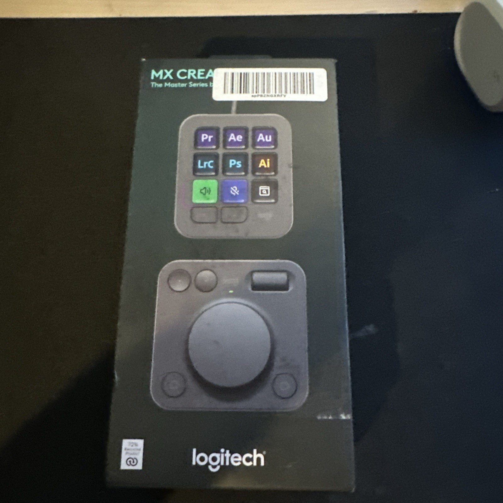 Logitech MX Creative Console Graphite Black Programmable Keypad & Dial NEW