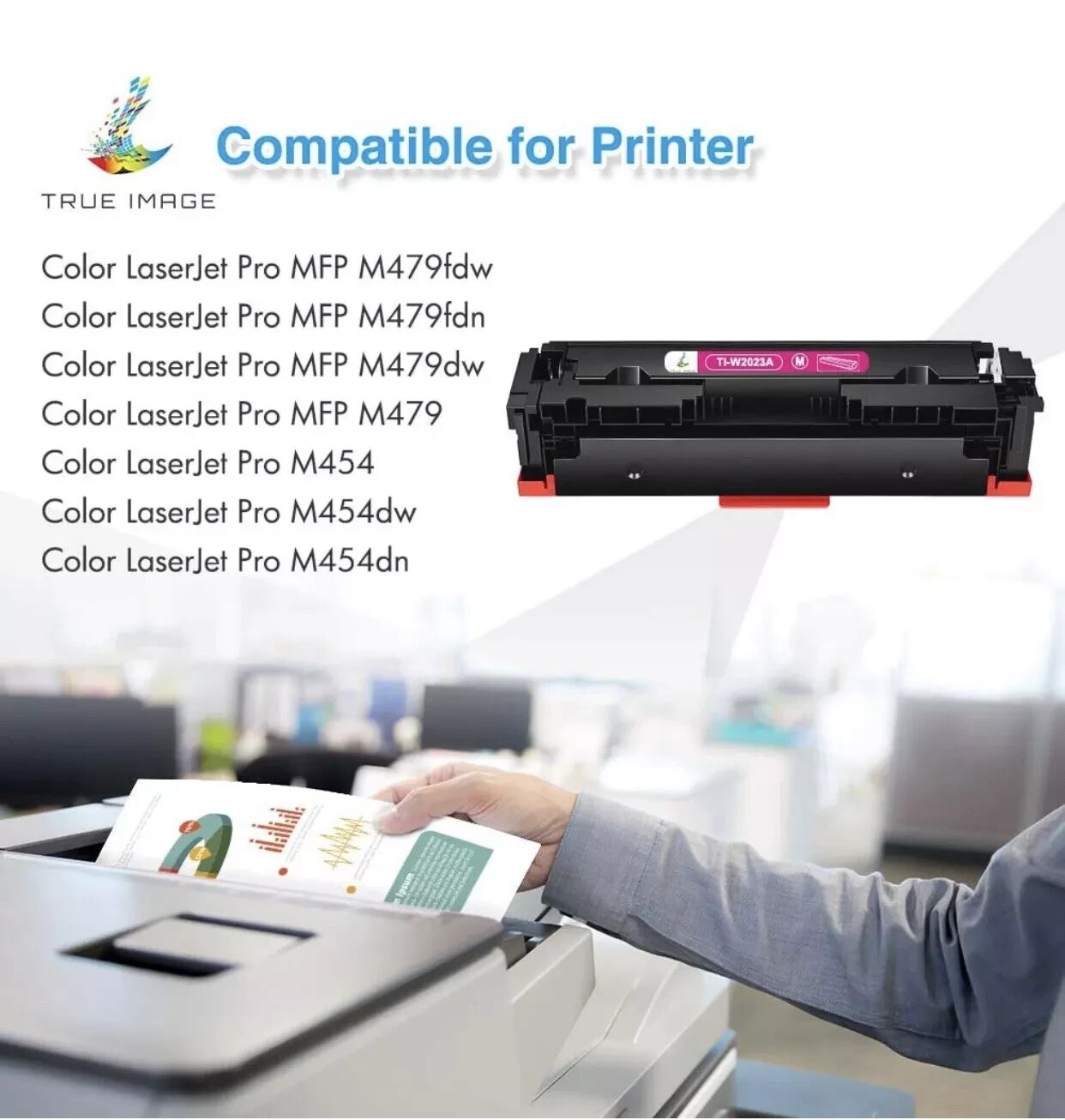 True Image Premium Toner Cartridge, For Hp Laser See Images For Comparability.