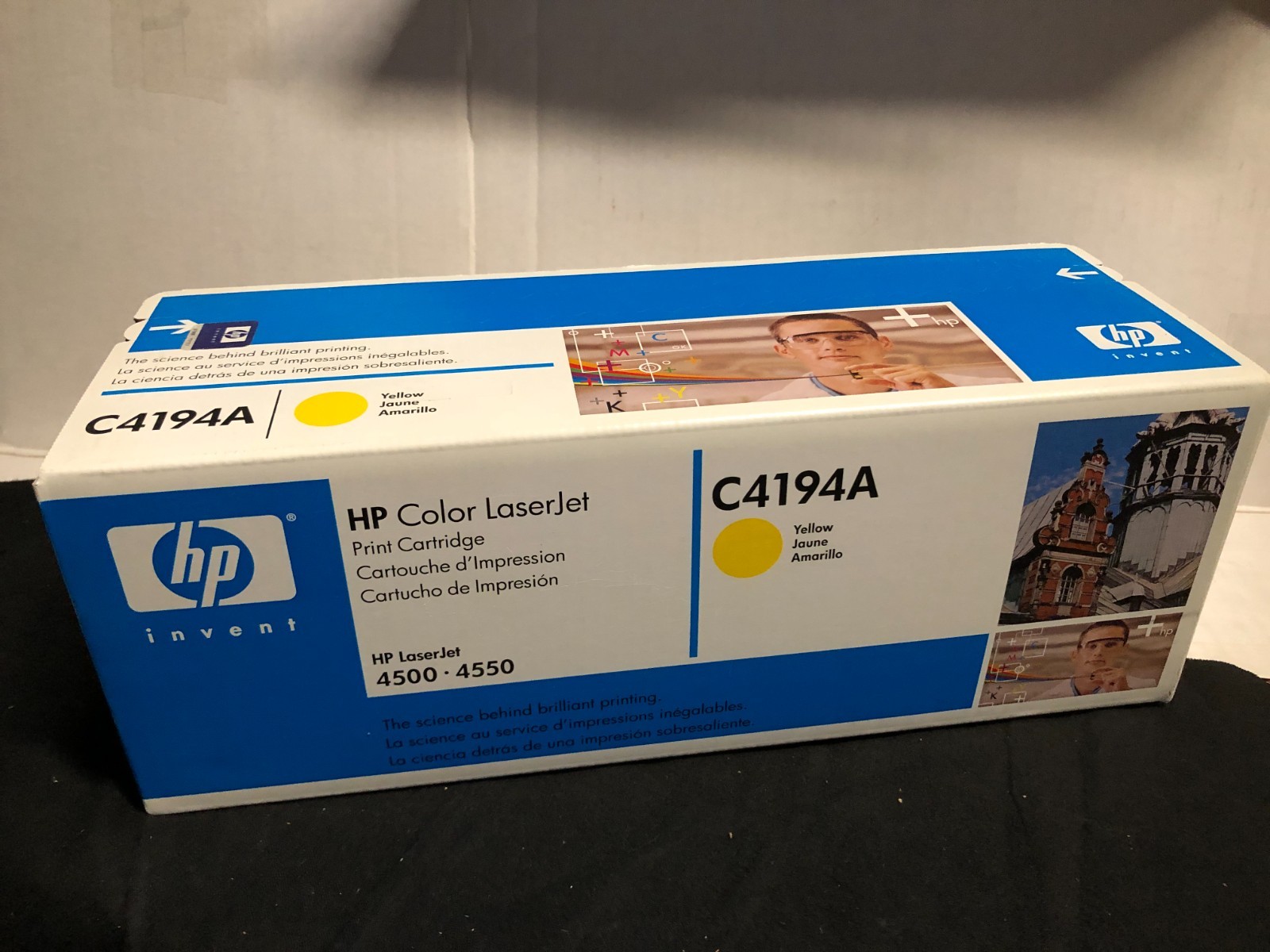 HP Laserjet 640A Yellow Toner in Retail Packaging (C4194A)
