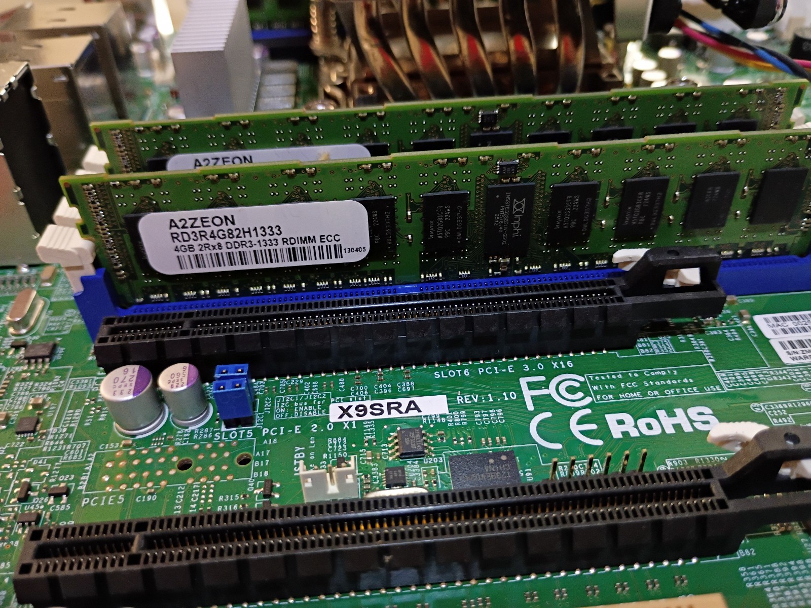 Supermicro X9SRA LGA2011 DDR3 Motherboard w/ E5-2630 + 16GB ECC