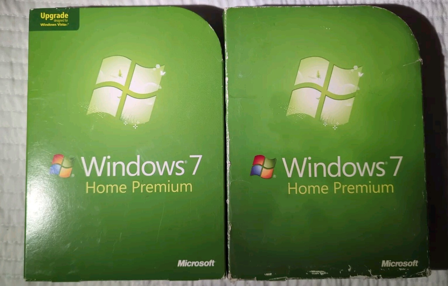 (Lot of 2) Microsoft Windows 7 Home Premium 32-Bit & 64-Bit Software – 2 Keys