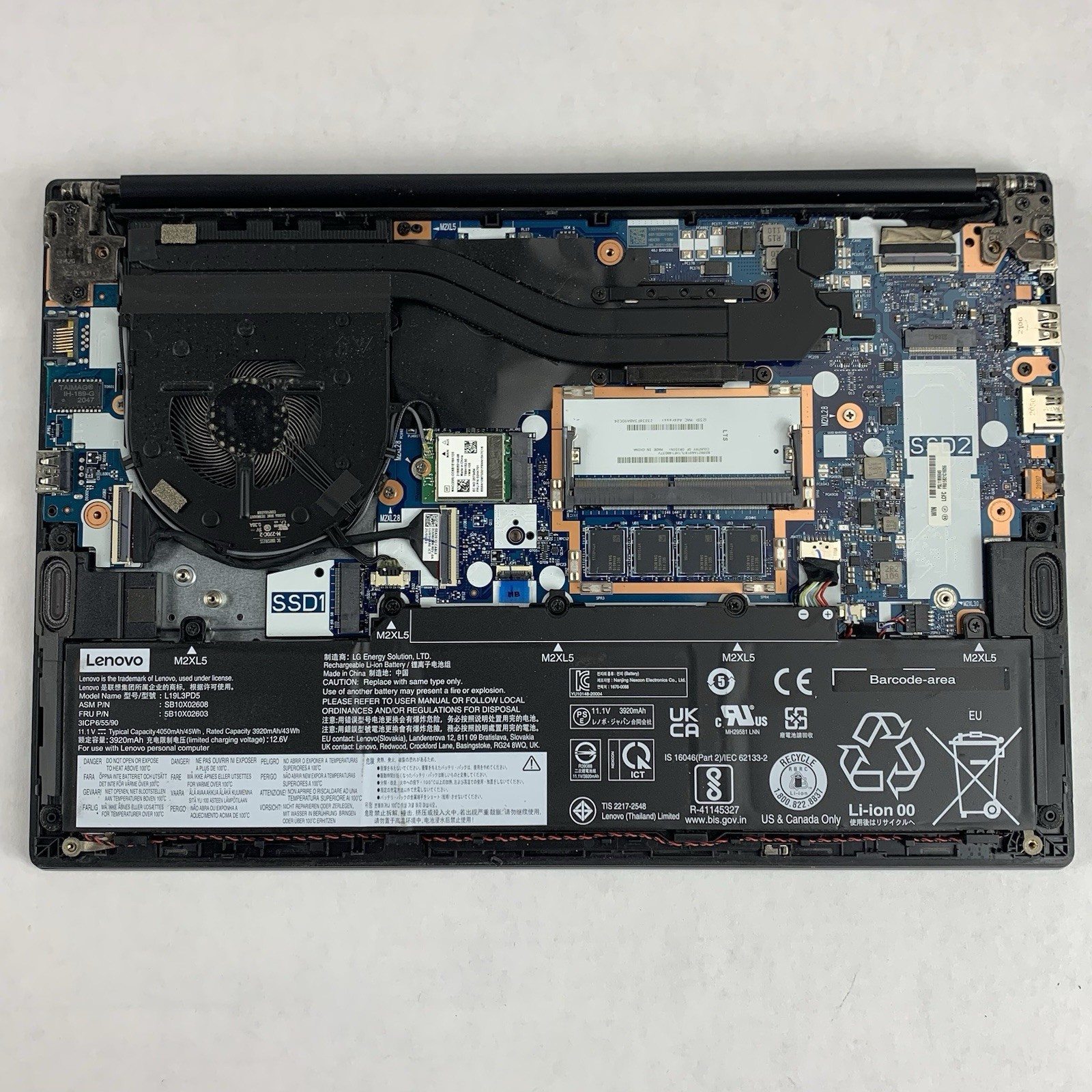 Lenovo ThinkPad E14 Gen 3 14″ Ryzen 5 5500U 2.1Ghz 8GB Ram No OS/HDD/AC Scratch