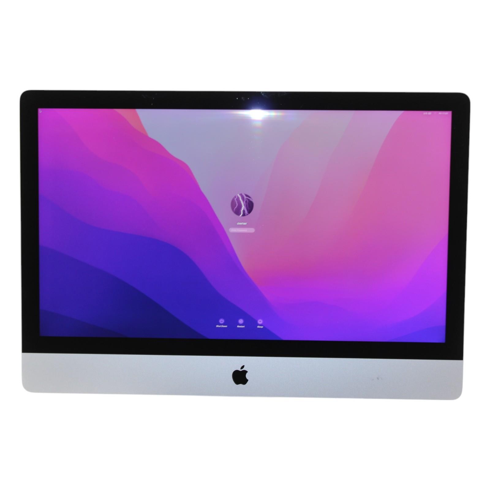 Apple iMac Retina 5K 27″, Late 2015 Quad-Core i5 3.2GHz 8GB RAM 1.03TB
