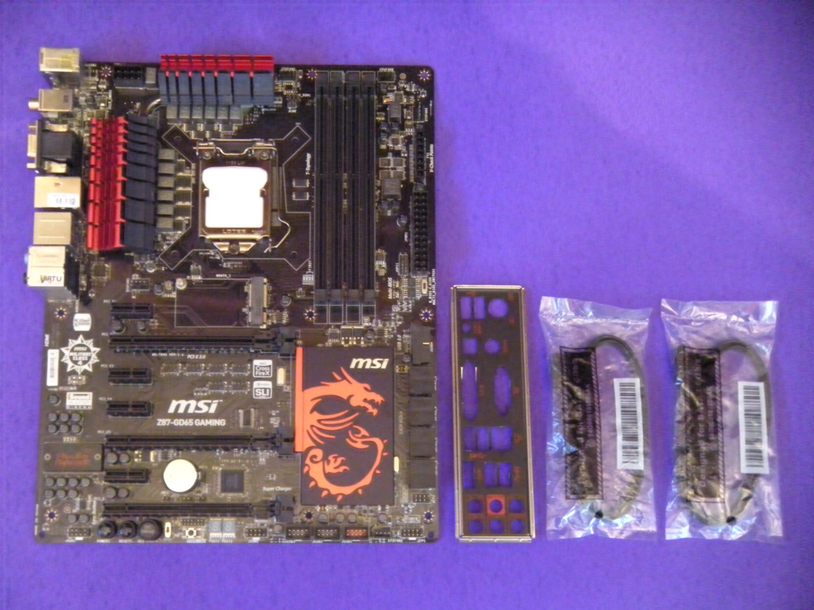 MSI Z87-GD65 GAMING LGA 1150 Z87 INTEL MOTHERBOARD