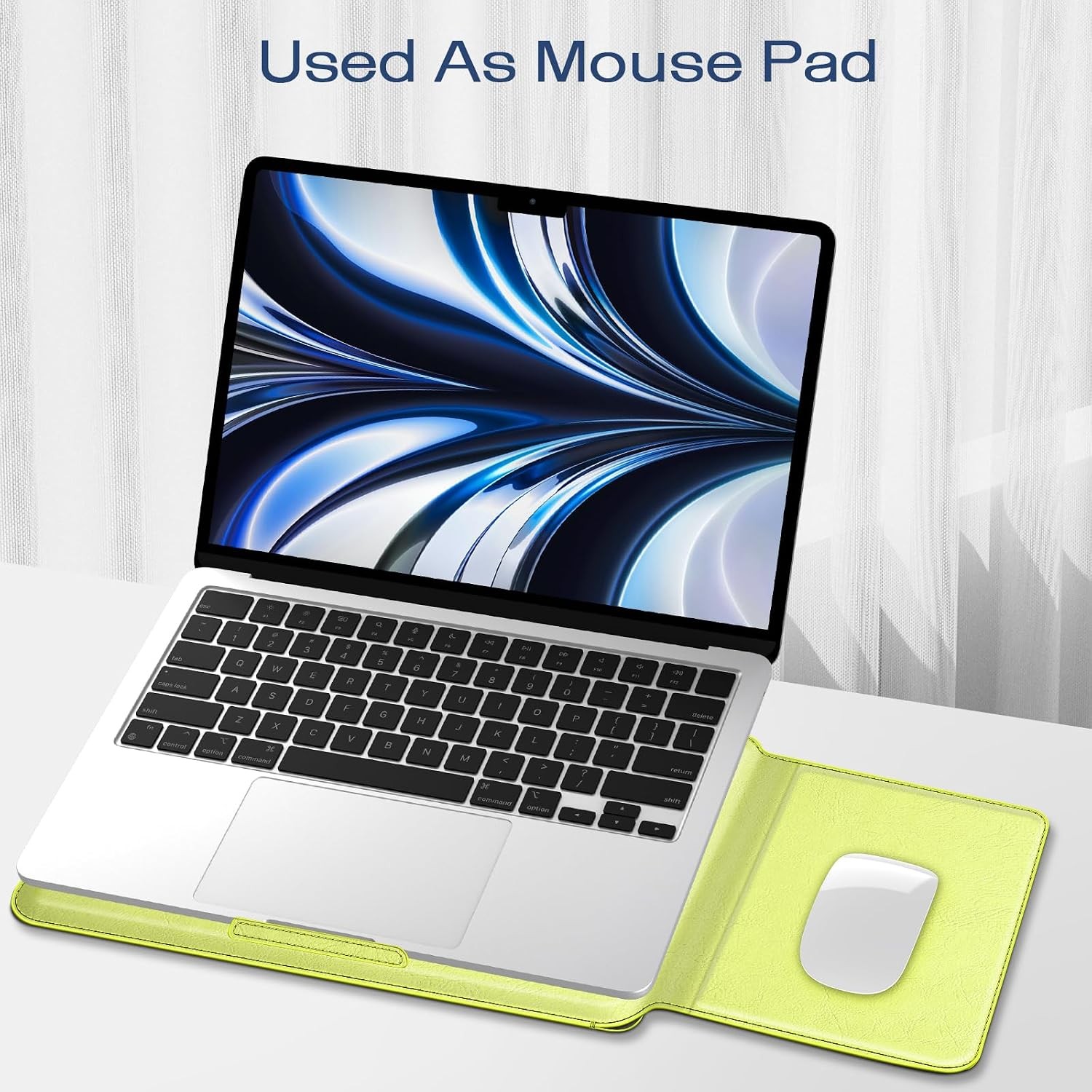 Sleeve Case for MacBook Neo 13 Inch A3404 (2026) Hard Slim Bag Cover with Stand