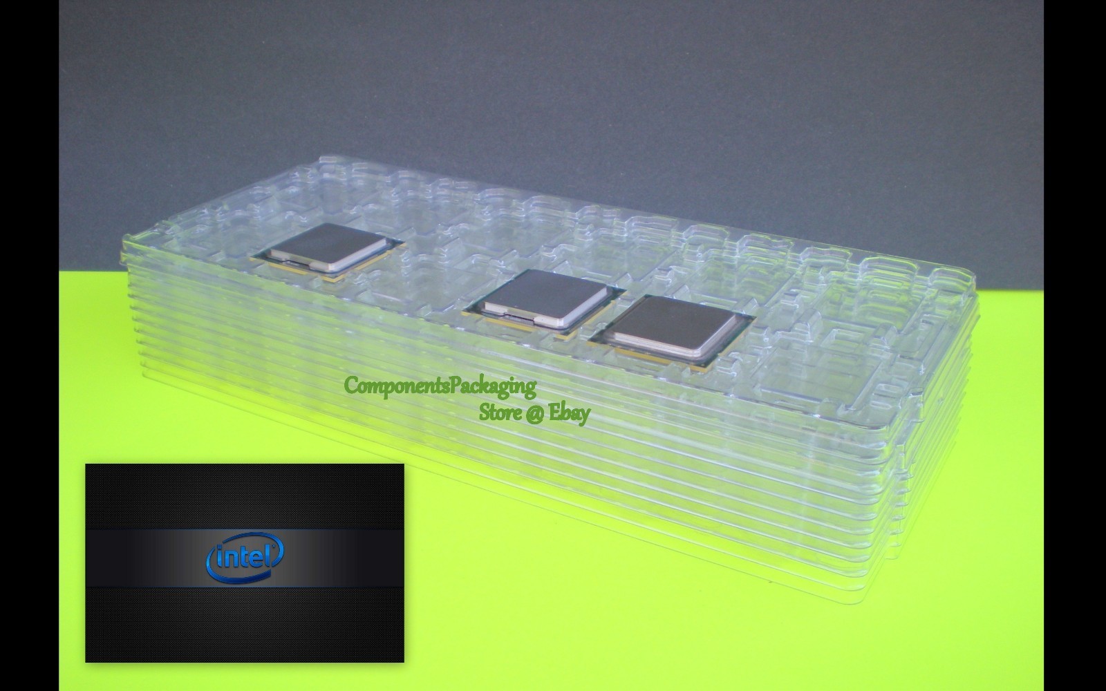Socket B LGA1366 1356 CPU Tray for Intel i7 Xeon E5 Processors – Qty 10 fits 120