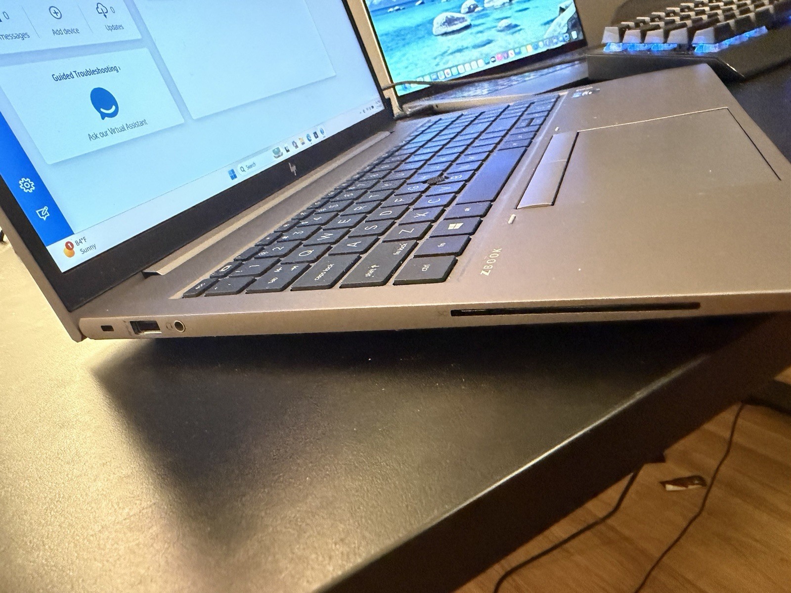 HP ZBook Firefly 15 G8 i5-1145G7 16GB RAM 256GB SSD Win 11 Pro No Charger