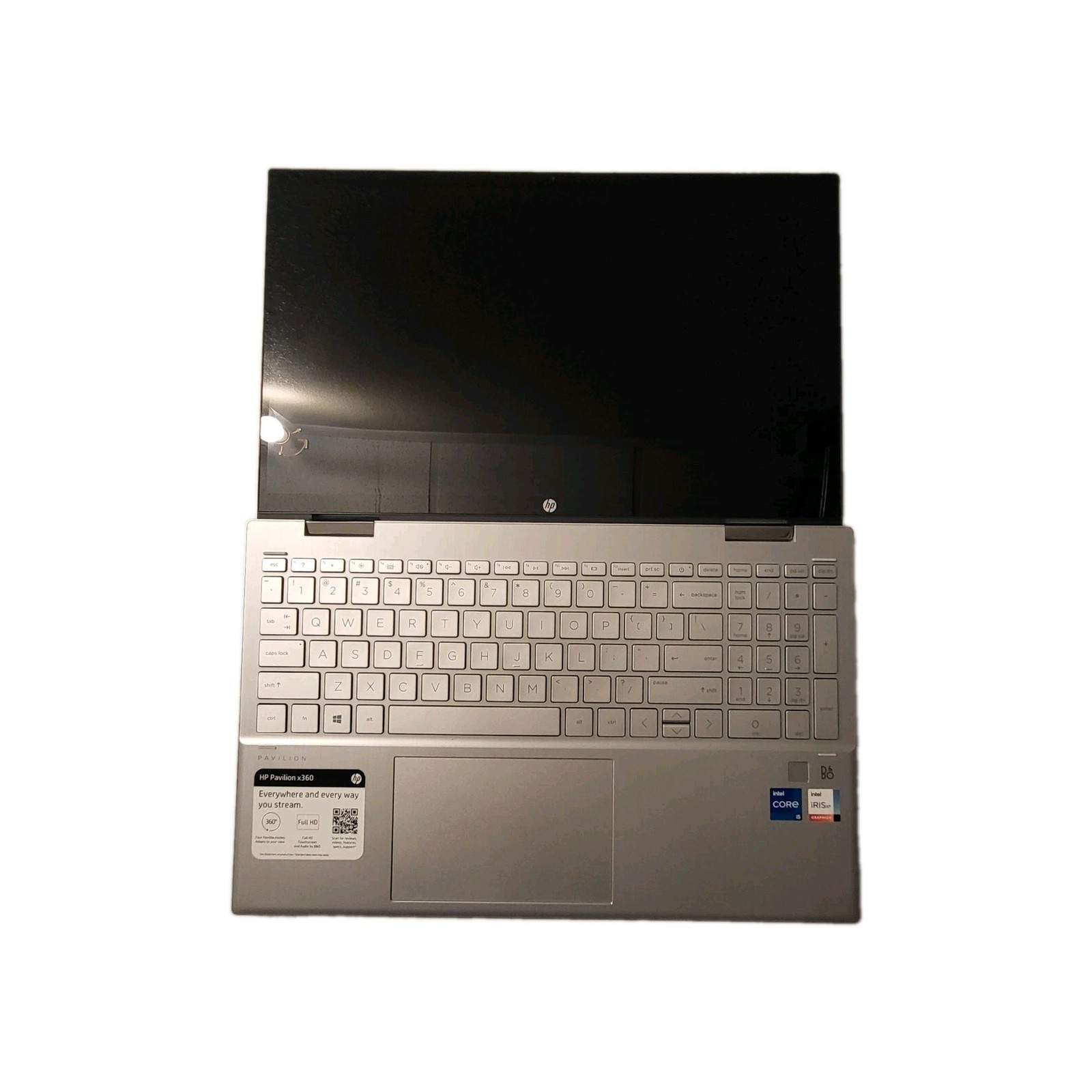 HP 15-er0056cl Pavilion x360 15.6″ FHD Touchscreen i5-1135G7 2.4GHz Intel Iris