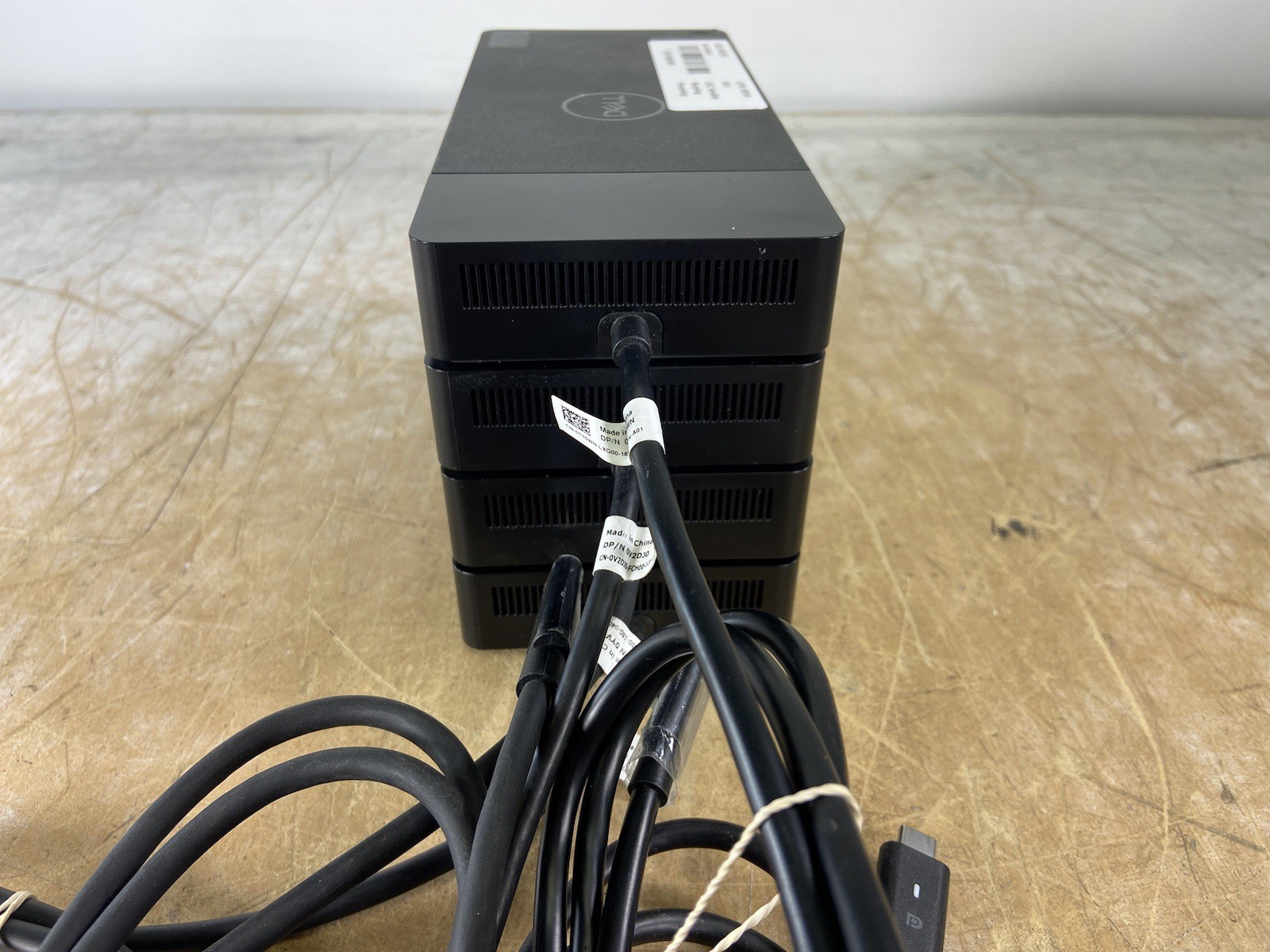 (LOT OF 4) DELL WD19S (K20A) DOCKING STATION ONLY