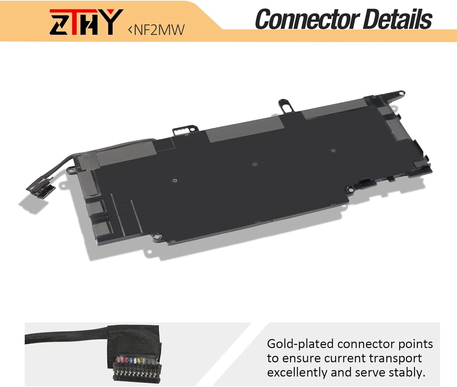 NF2MW Laptop Battery Replacement for Dell Latitude 7400 2 in 1 Latitude 9410 2