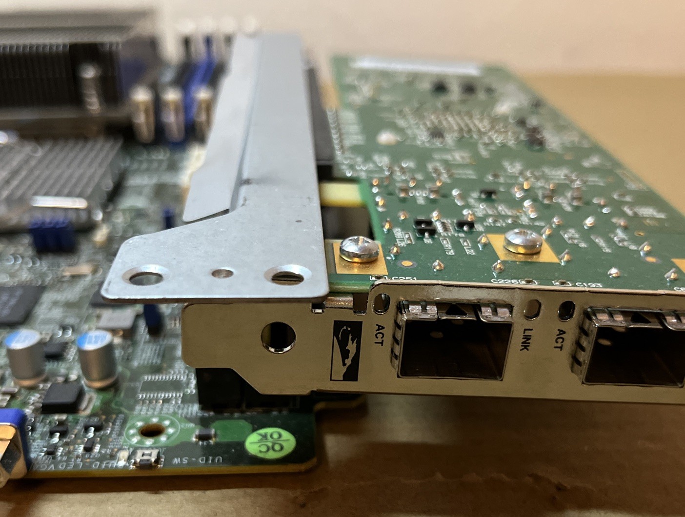 Supermicro X10SRW-F Socket LGA2011-3 ATX Server M/Board/CPU E5-2680V3/Ecard