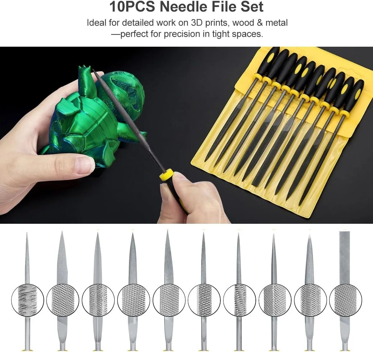 3D Printer Tools Kit, 53pcs 3D Printer Accessories for All FDM/SLA Printers