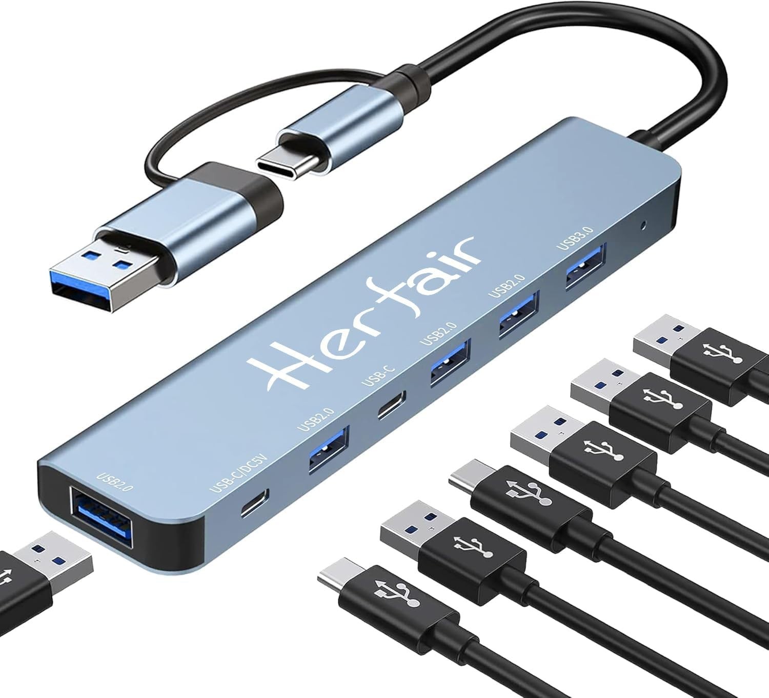 Effortless Connectivity: 7-in-1 USB C Docking Station for Multi Devices