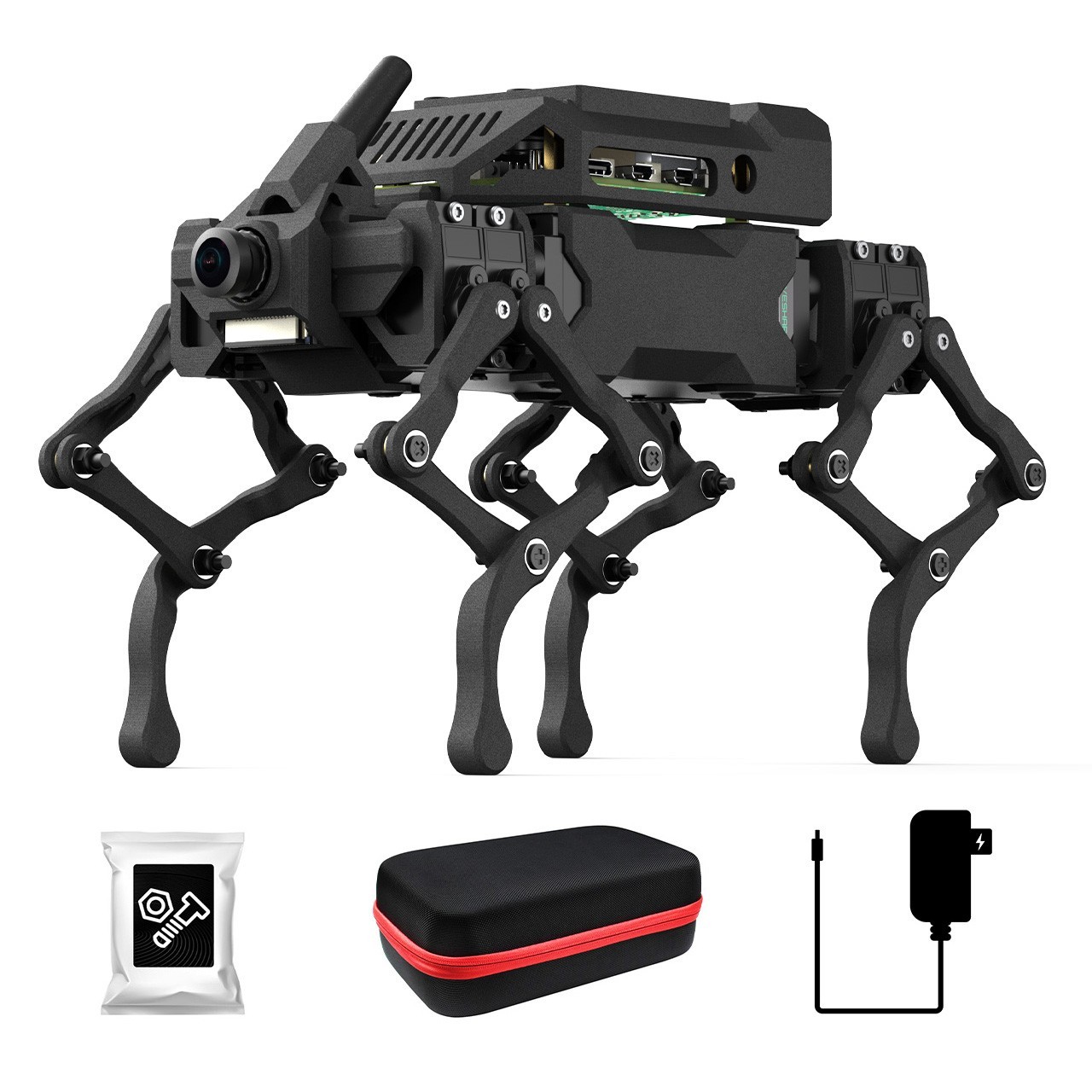 WAVEGO Pro 12-DOF Bionic Dog-Like Robot, Open Source For ESP32 And Raspberry Pi