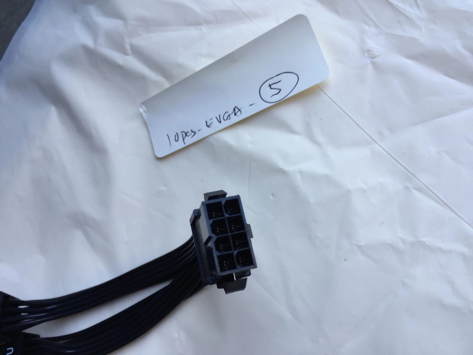 SEASONIC 8 PIN FEMALE TO dual 8 pin CPU Adapter Power Supply Cable ,ORIGINAL