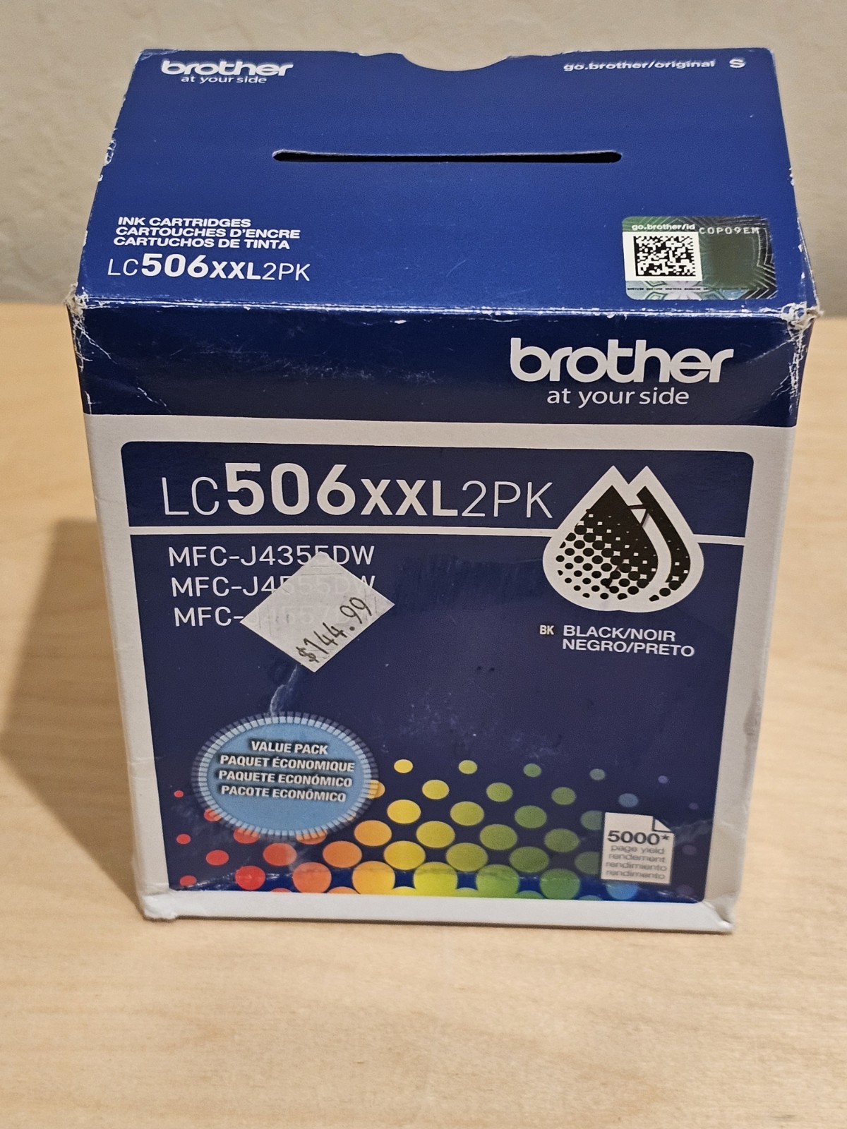 Brother International LC506XXL2PKS Super High Yield Black Ink Cartridges