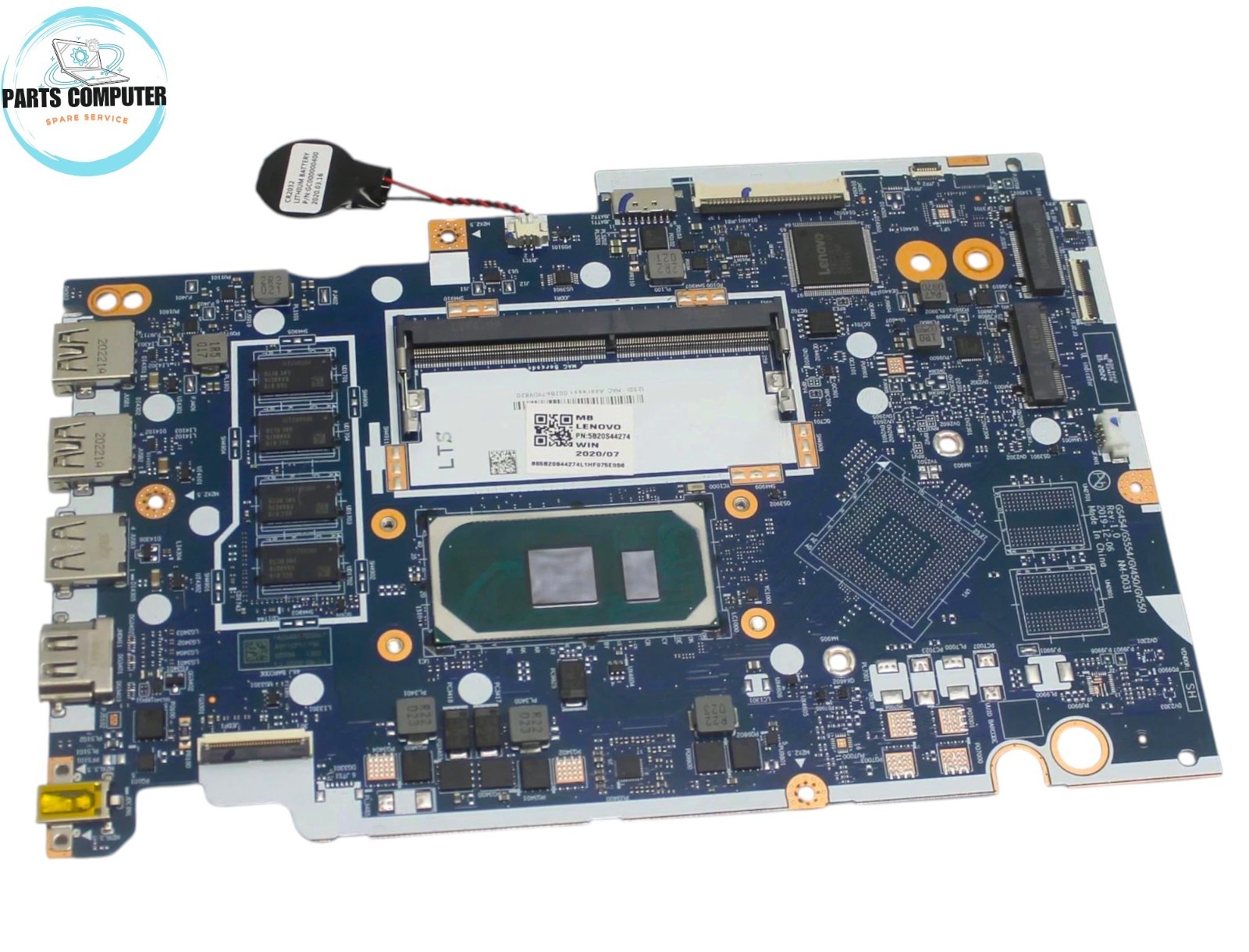 5B20S44274 for LENOVO – Intel Core i5-1035G1 4GB Motherboard 81WE ideapad 3-15II