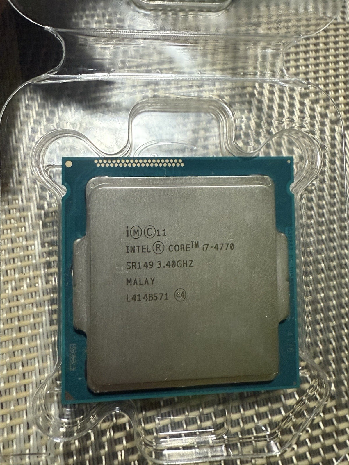 Intel Core I7-4770 CPU Processor 3.40 GHz Quad Core Haswell SR149 LGA 1150