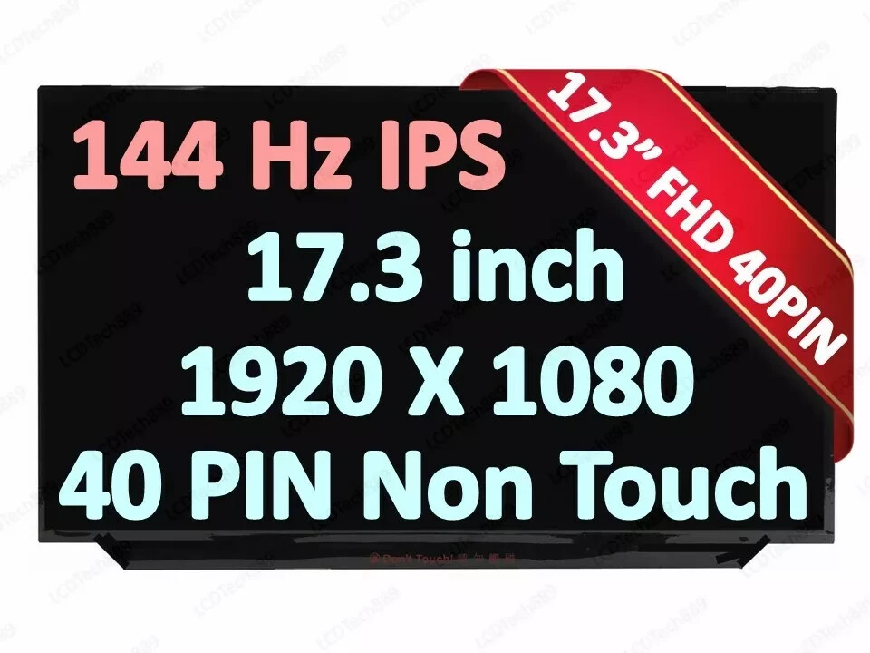 LP173WFG SPB2 fit LP173WFG SPB1 NV173FHM-N44 V3.1 B173HAN04.4 N173HCE-G33 144HZ