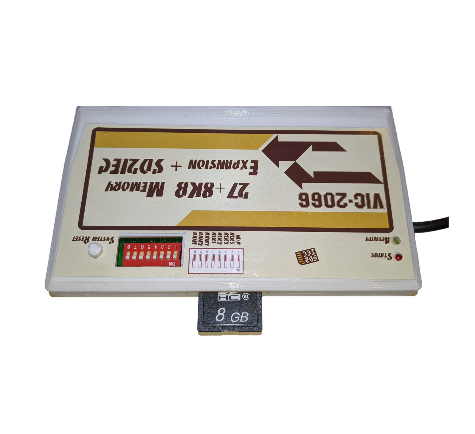 New Commodore VIC-20 35KB Switchable Memory RAM Expansion + SD2IEC VIC-2066 735